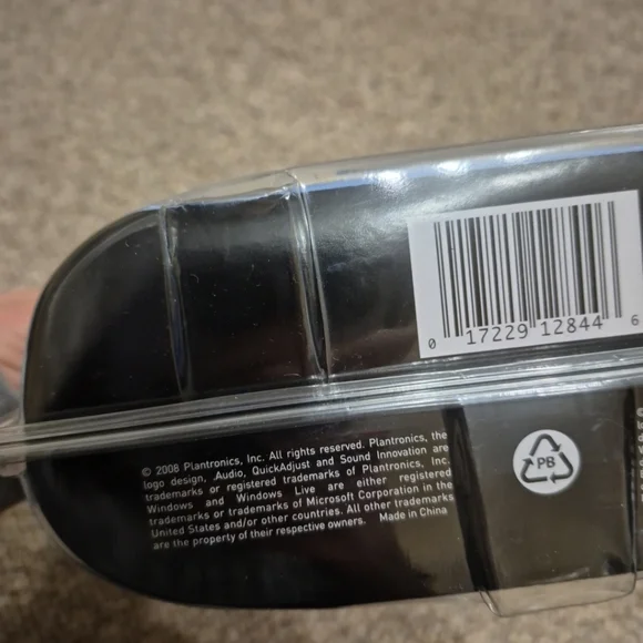 Plantronics Sound Innovation Black Computer Headset New In Package - Picture 11 of 12